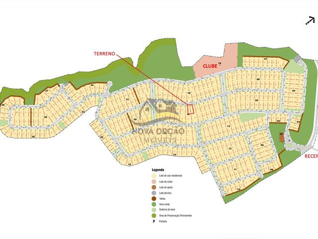 #4535 - Terreno em condomínio para Venda em Itupeva - SP - 1